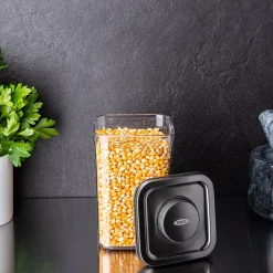 OXO Good Grips Steel Pop 2.0 'Short' Storage Canister Square 1L
