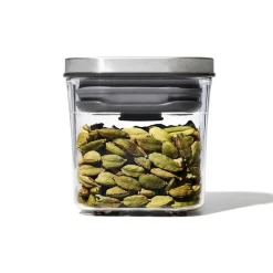 OXO Good Grip Steel Pop 2.0 'Mini' Storage Canister Square 0.2L