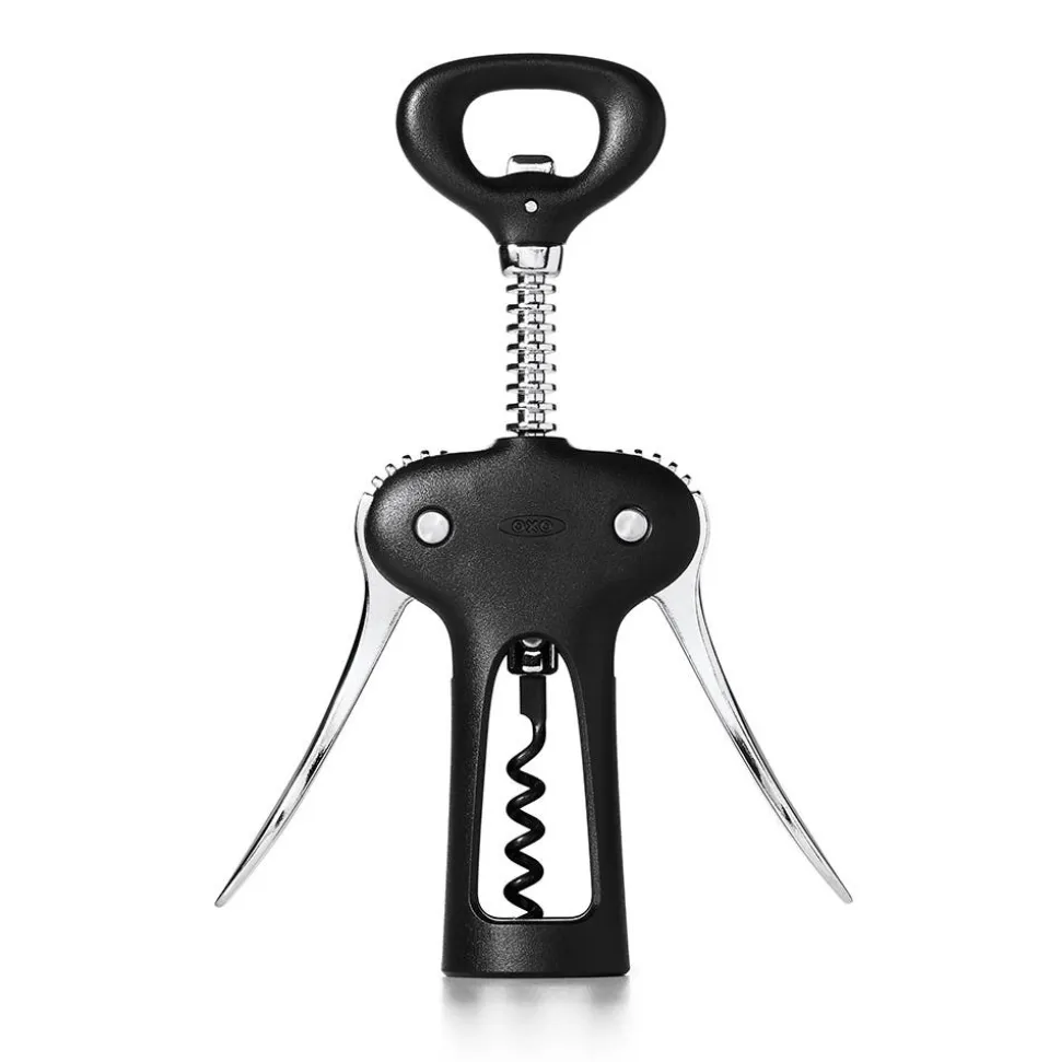 OXO Good Grips Wing Corkscrew-Bottle Opener (Black)