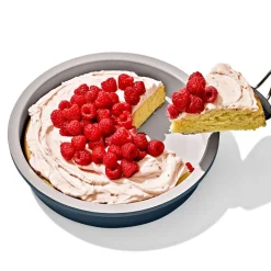 OXO Non-Stick Pro Ceramic Coated Round Cake Pan (Blue/Grey)