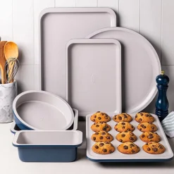 OXO Non-Stick Pro Ceramic Coated Pizza Pan (Blue/Grey)