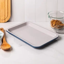 OXO Non-Stick Pro Ceramic Coated Cookie Sheet Large Bake Pan (Blue)
