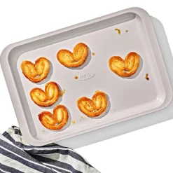 OXO Non-Stick Pro Ceramic Coated Cookie Sheet Small Bake Pan (Blue)