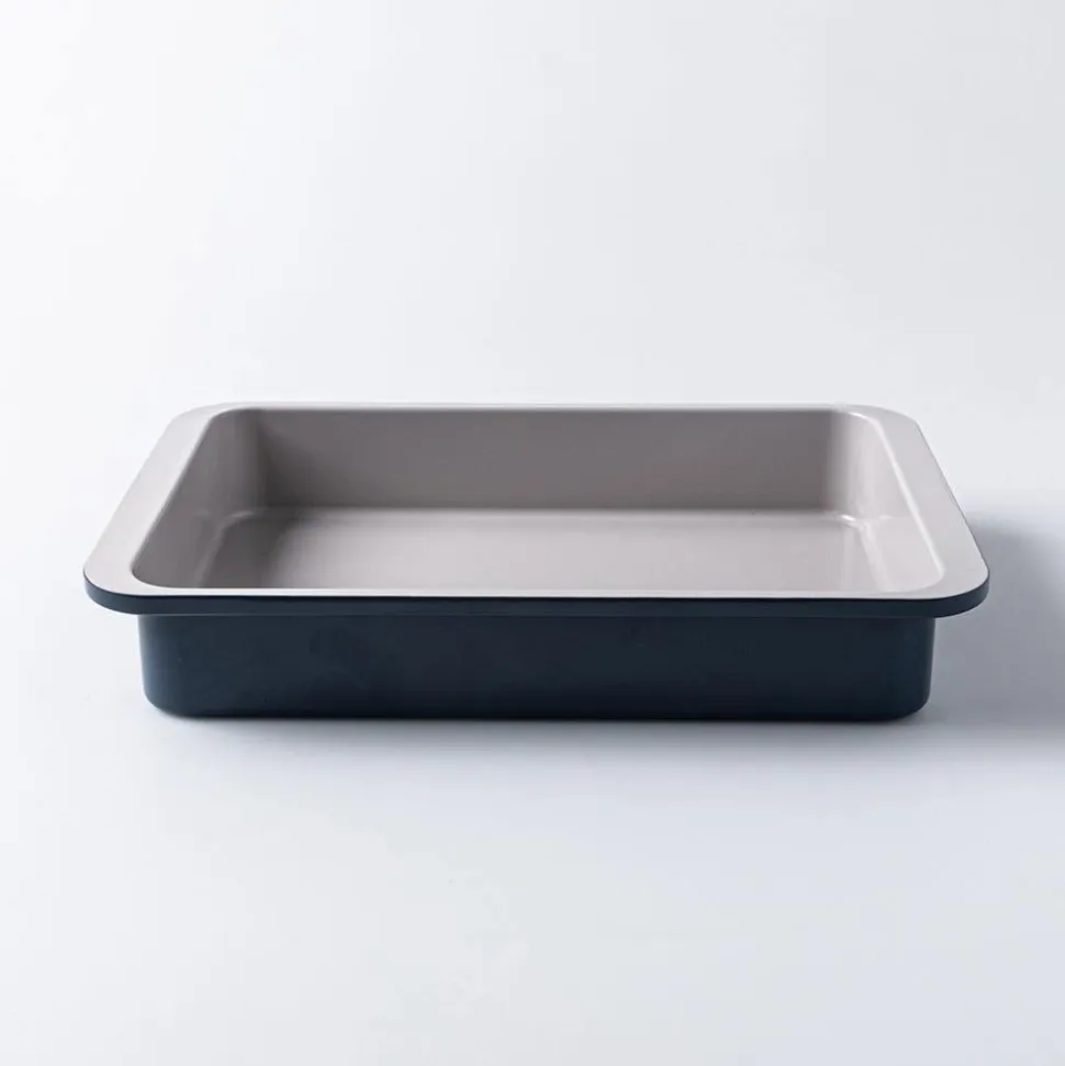 OXO Non-Stick Pro Ceramic Coated Rectangular Cake Pan (Blue/Grey)