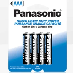 Panasonic Super Heavy Duty 'AAA Batteries - Set of 4