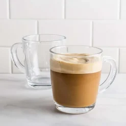 Pasabahce Barista Coffee Collection Glass Coffee Mug - Set of 2