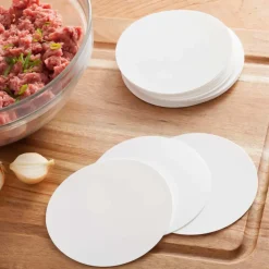 Patty Press Tangibles Hamburger Press Divider Disc - Set of 18 (White)