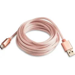 PDI Nylon 'Type-C' Charge & Sync Cable (Asstd.)