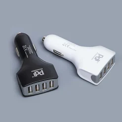 PDI Premium Car Charger USB with 4 Slots (Asstd.)