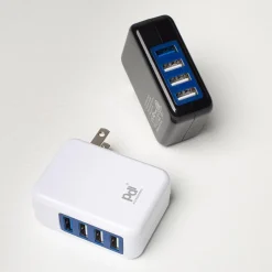 PDI Universal Fast Charging Wall Charger USB with 4 Slots (Asstd.)