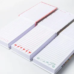 Peach Memo 'Donut/Wine/Bun' Notepad with Pen (Asstd.)