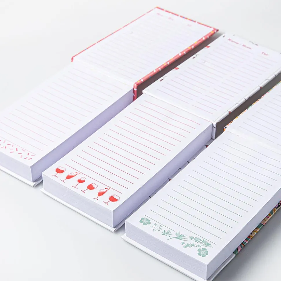 Peach Memo 'Donut/Wine/Bun' Notepad with Pen (Asstd.)