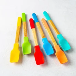 Pebbly Bamboo Mini Silicone Spatula Ea. (Asstd.)