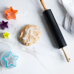Pillsbury Non-Stick Rolling Pin (Black/Natural)