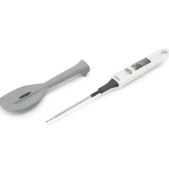 Polder Precise Digital Baking Thermometer (White/Grey)