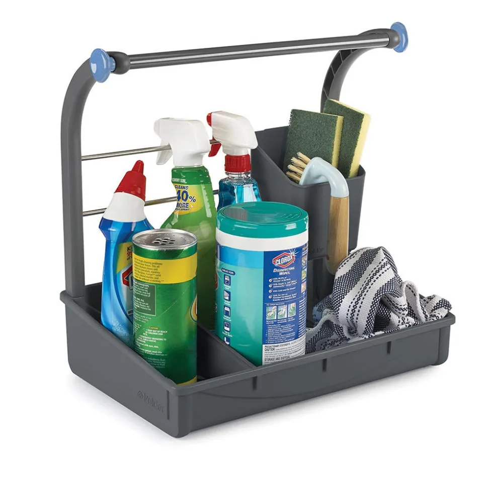 Polder Under Sink Storage Caddy & Organizer (Grey)