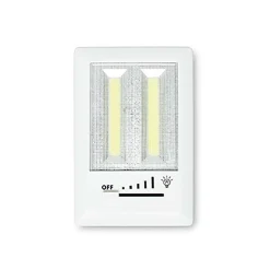 Powerdel Cob2 Adhesive Wall Light with Dimmer (White)