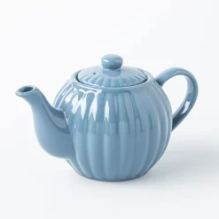 Price & Kensington Luxe Stoneware Teapot 6-Cup (Bluebell)