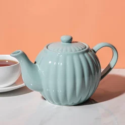 Price & Kensington Luxe Stoneware Teapot 6-Cup (Duckegg)