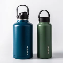 Quench Core Double Wall Bottle with Handle (Light Blue 32oz)