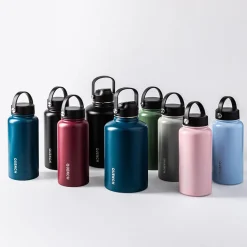 Quench Core Double Wall Bottle with Handle (Black 32oz)