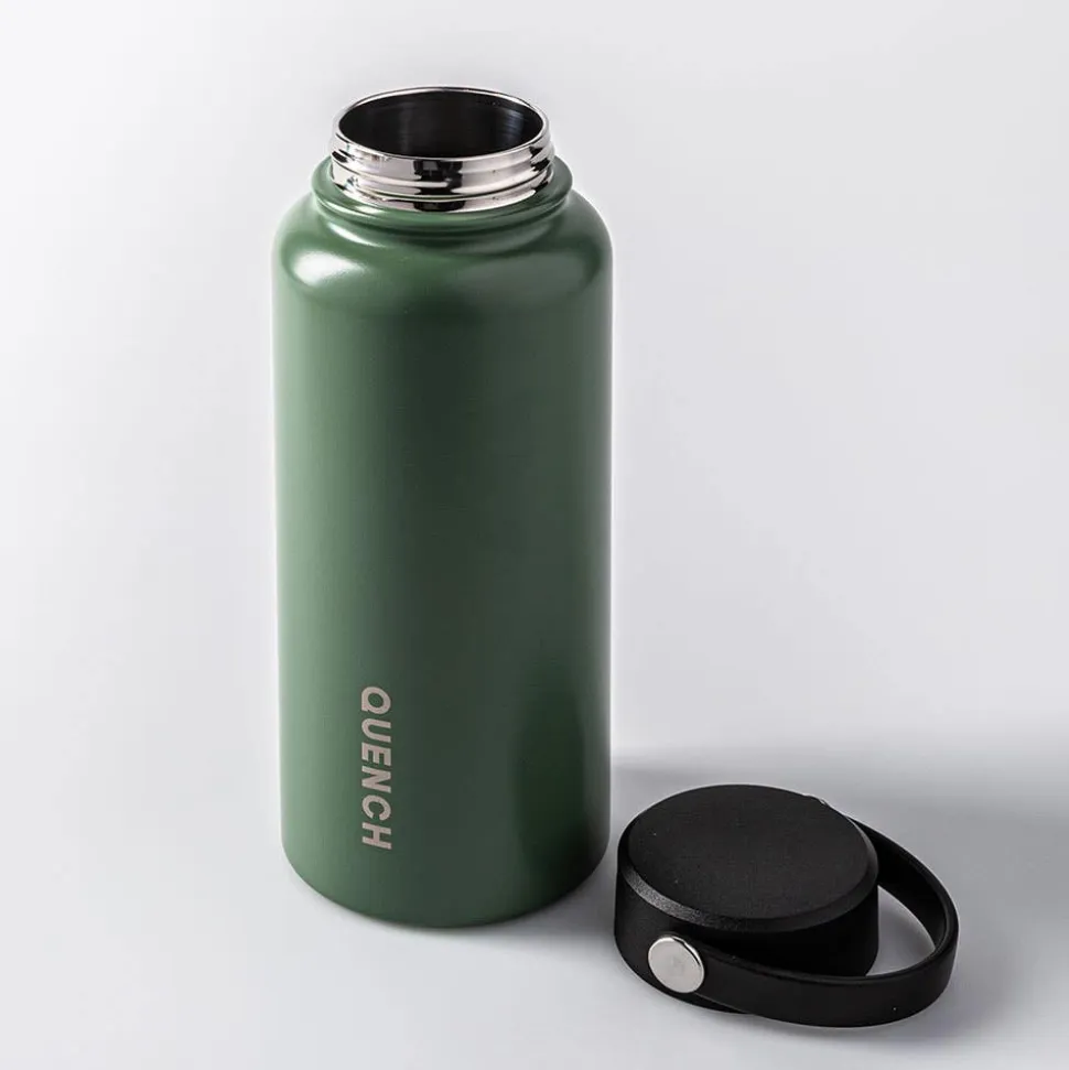 Quench Core Double Wall Bottle with Handle (Sage 32oz)