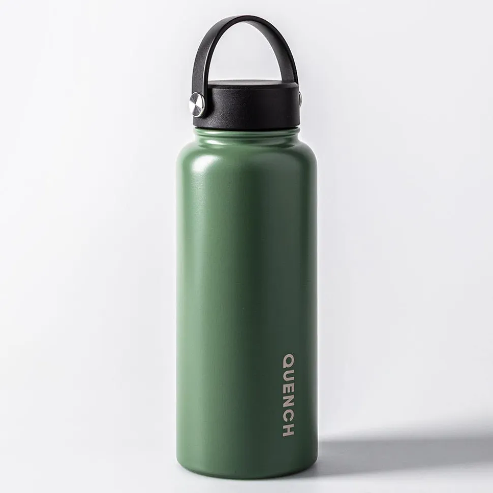 Quench Core Double Wall Bottle with Handle (Sage 32oz)