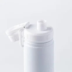 Quench Forza Double Wall Spout Bottle (White 24oz)