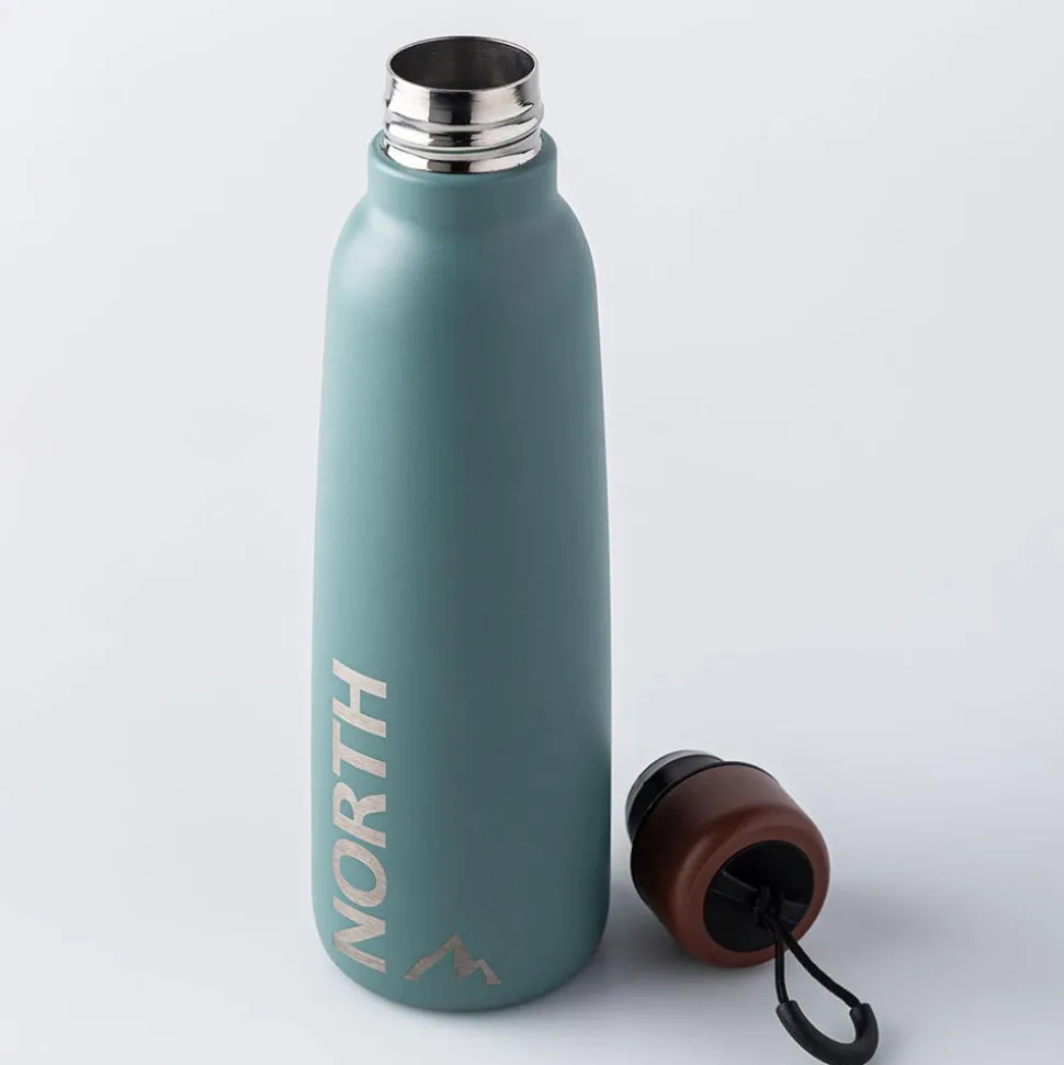 Quench North Double Wall Sport Bottle 500ml (Green)