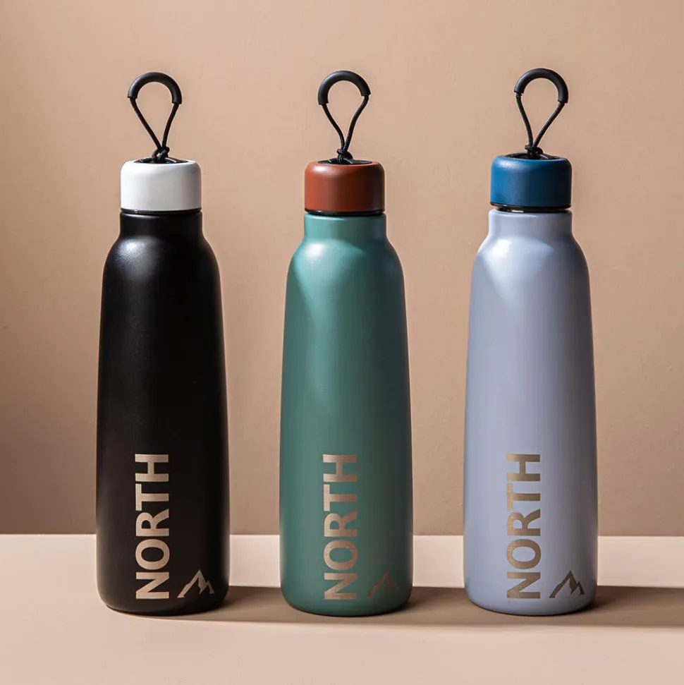 Quench North Double Wall Sport Bottle 500ml (Green)