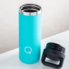 Quench Pulse Double Wall Sport Bottle (Aqua 18oz)