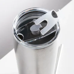 Quench Sippy Double Wall Tumbler with Straw (Stainless Steel 20oz)