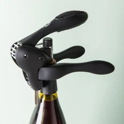 Rabbit Original Lever Corkscrew (Black)