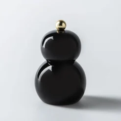 Romer & Bechtel Elite 'Snowman' Wood Pepper Mill (Black)