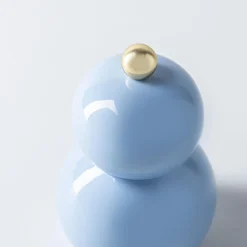 Romer & Bechtel Elite 'Snowman' Wood Pepper Mill (Chambray Blue)