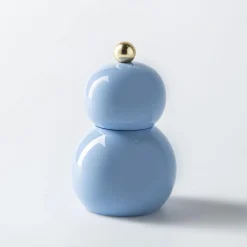 Romer & Bechtel Elite 'Snowman' Wood Pepper Mill (Chambray Blue)