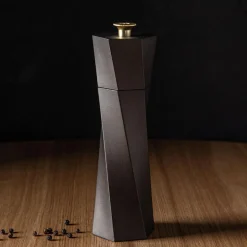 Romer & Bechtel Elite 'Spiral' Pepper Mill (Black Brushed St/St)