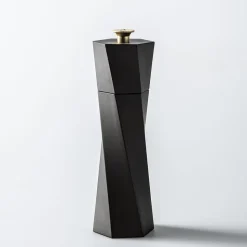 Romer & Bechtel Elite 'Spiral' Pepper Mill (Black Brushed St/St)