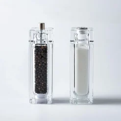 Romer & Bechtel Elite 'Square' Acrylic Shaker and Pepper Mill