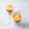 S&Co Barista Amore Double Wall Glass Cappuccino Mug - Set of 2
