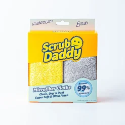 Scrub Daddy Cleaning Multi-Purpose Microfiber Cloth - Set of 2