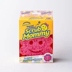 Scrub Daddy Scrub Mommy Power Flower Dual-Sided Sponge (Pink)