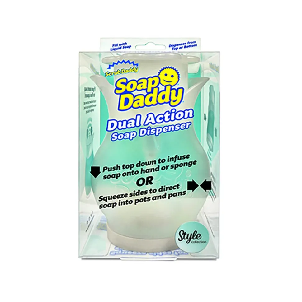 Scrub Daddy 'Soap Daddy' Dual Action Soap Dispenser 12oz.