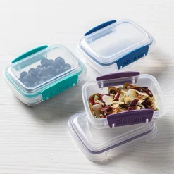 Sistema Klip It Rectangular Storage Container - S/3