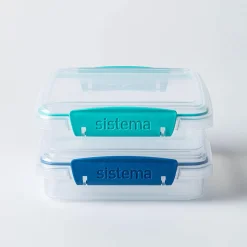 Sistema Klip It To Go Bright Tab Sandwich Container (Asstd.)