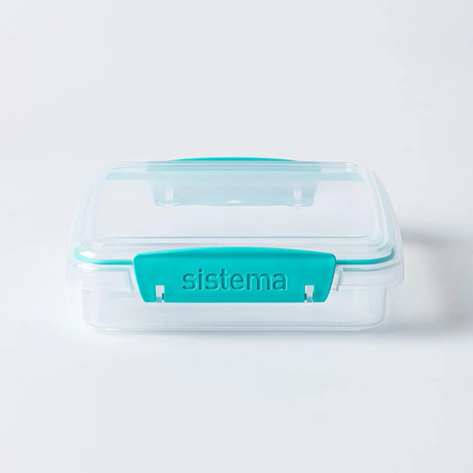 Sistema Klip It To Go Bright Tab Sandwich Container (Asstd.)
