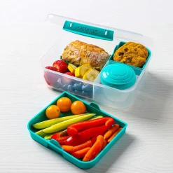 Sistema Klip It To-Go Rectangle Bento-Style Lunch Box