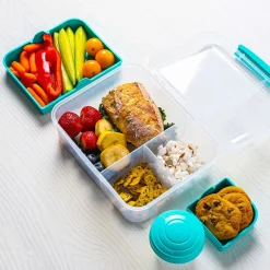Sistema Klip It To-Go Rectangle Bento-Style Lunch Box
