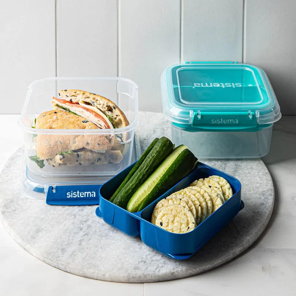 Sistema Stax To Go 'Square' 1.15L Stack Lunch Container (Asstd.)