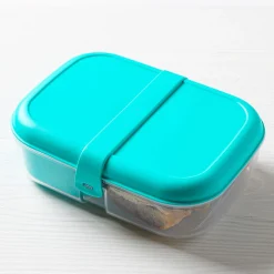 Sistema To Go Ribbon Divided Lunch Container Turquoise